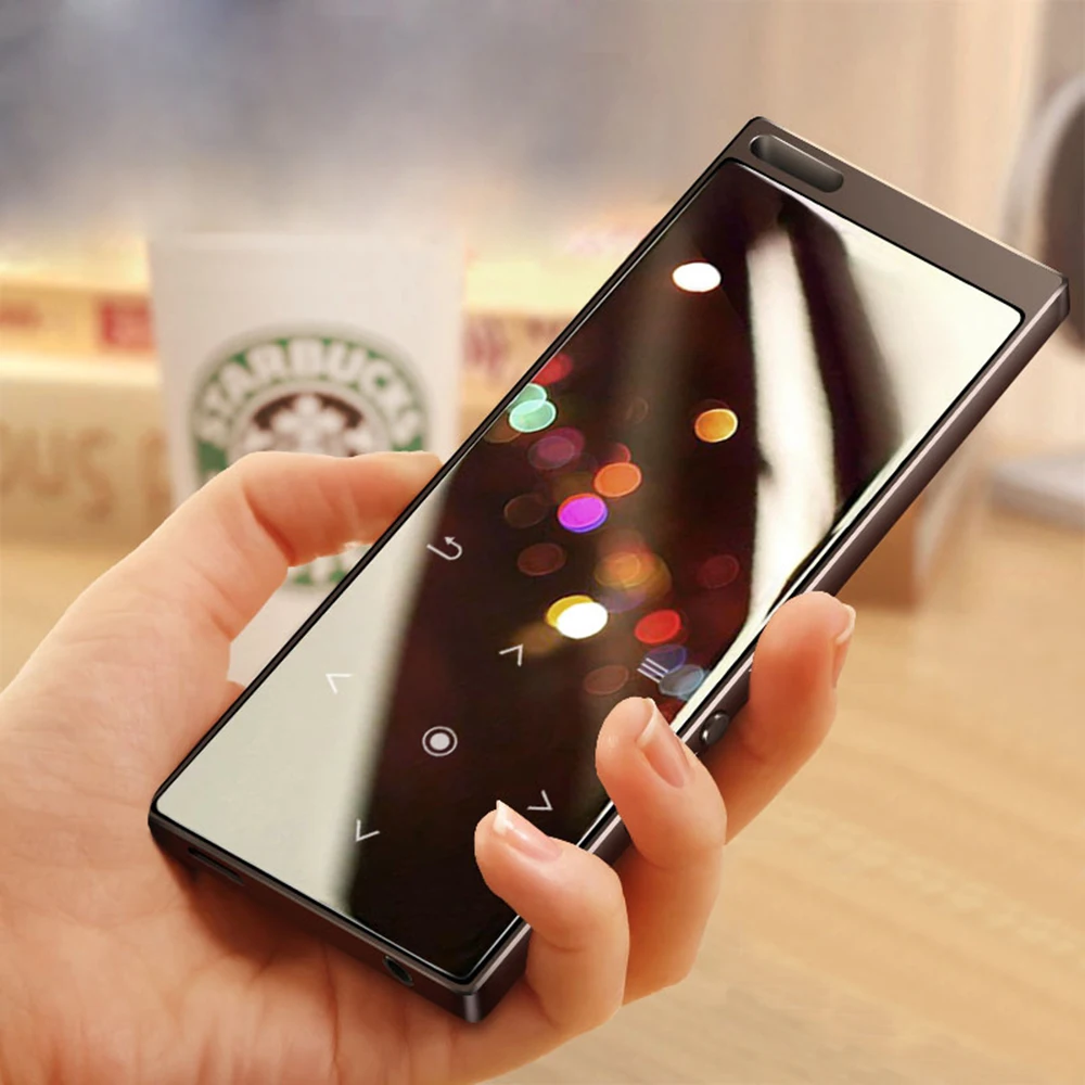 

Hot Sale Bluetooth4.0 MP3 Muisc Player with Speaker Touch Button Lossless HiFi Sound Player with FM, Support SD Card Up to 128GB