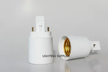 

G23 to E27 LED Socket adapter G23-E27 LED base Converter Extender new 2Pin G23-E27 bulb base lamp holder 30pcs/lot Free Shipping