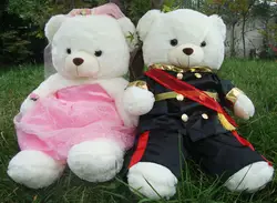 Большой 75 см игрушки медведи форма жениха, свадебные медведь игрушки, пары несет куклы, предложение, свадебный подарок t6682