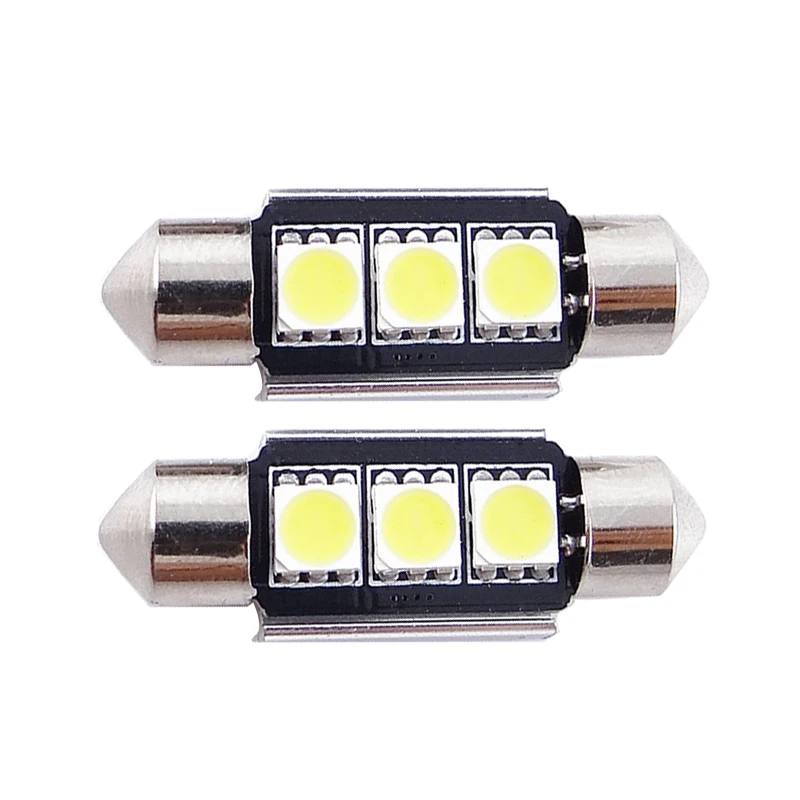 Для Saab 9 3 II III Combi 3X 5 SCOE 2 x 3SMD 5050LED лампочка для номерного знака автомобильный