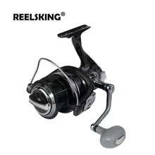 REELSKING 18 кг Макс Перетащите 3,8: 1 Рыболовная катушка удаленное колесо металла с ЧПУ коромысло Катушка для спиннинга для приманки для морской рыбалки
