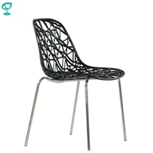 95288 Barneo N-225 кухонный стул пластиковый стул черный стул для улицы мебель для кафе стул для кафе уличный стул для летника пластик в Казахстан мебель в Белоруссию по России