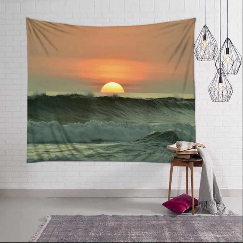 

Chic Bohemia Mandala Forest Wall Hanging Tapestry For Wall Decoration Fashion Tribe Style 150*130 cm