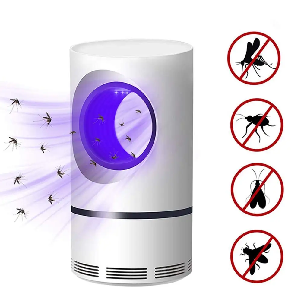 Светодиодный светильник-ловушка для комаров, ловушка-отпугиватель насекомых, без излучения