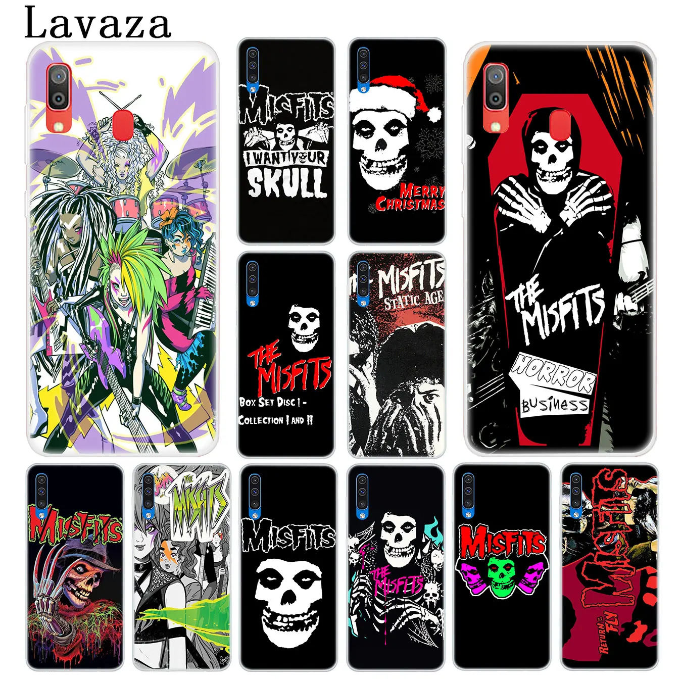Жесткий чехол для телефона Lavaza The Misfits Glenn Danzig Samsung Galaxy A10 A20 A30 A40 A50 A60 A70 M40 M30 M20 M10 A20e |
