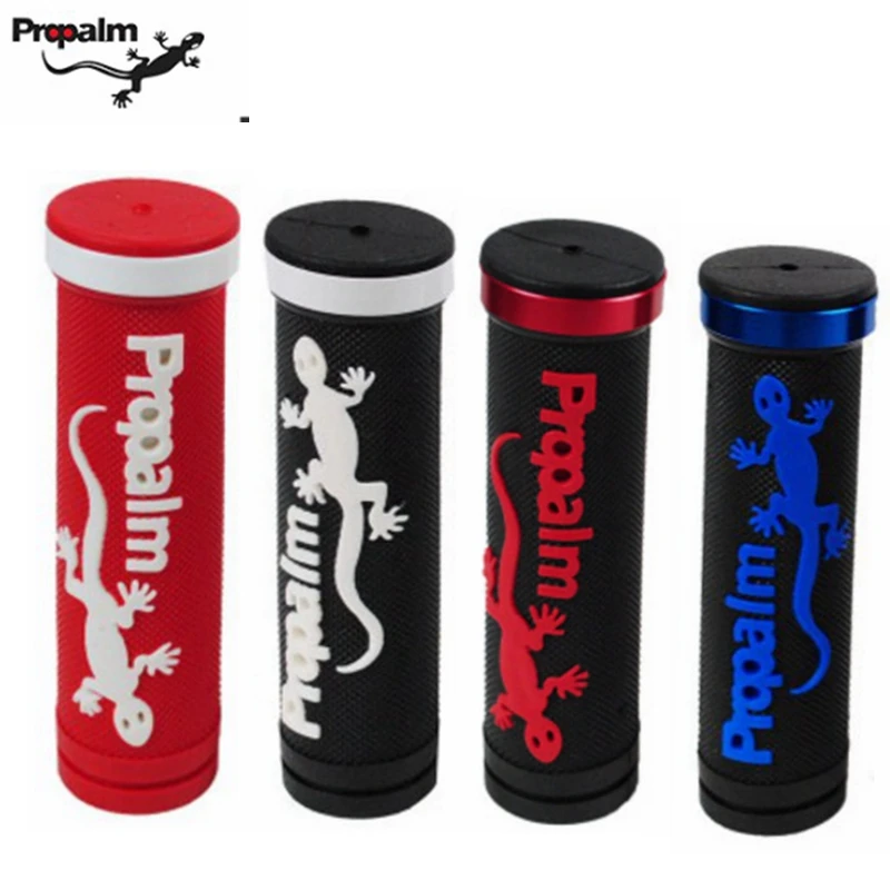 Propalm 2 шт. велосипедные ручки MTB горный велосипед руль замок на резиновый чехол для