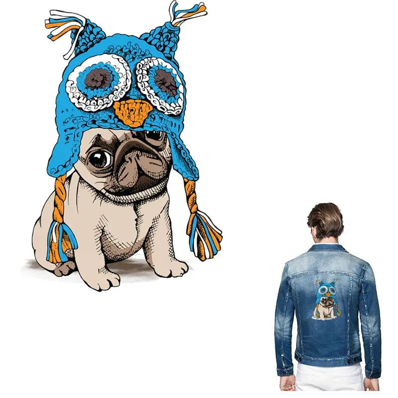 ONESAID/Милая Одежда для собак летняя футболка Термоаппликации из железа одежда