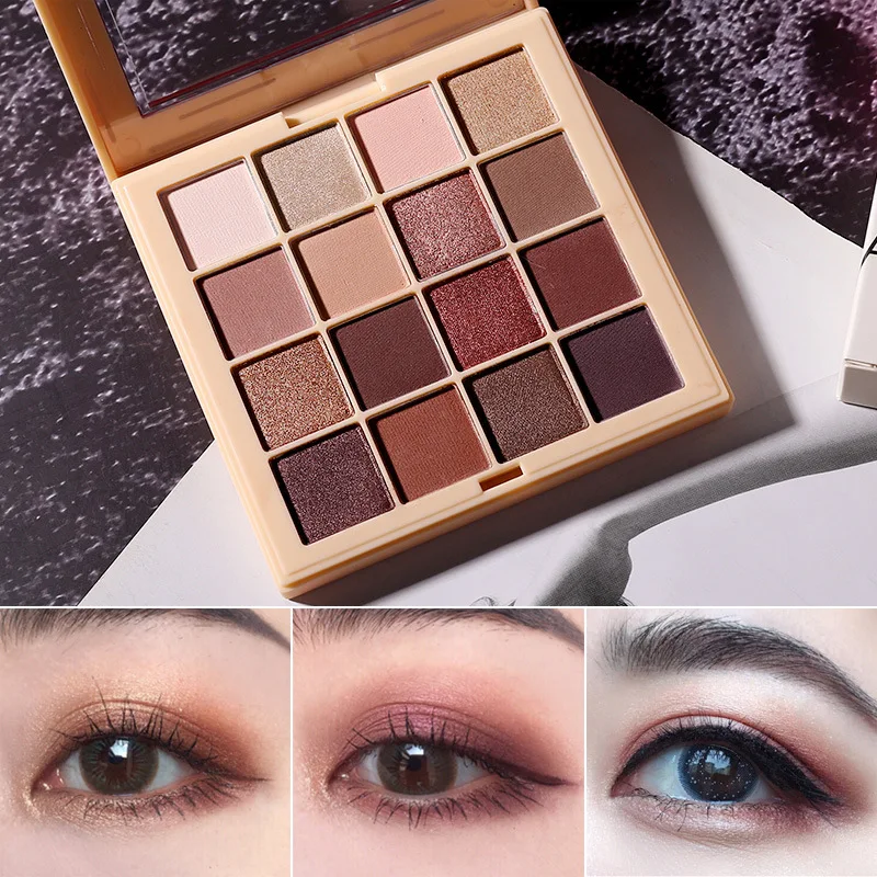

XIXI New Arrival Charming Eyeshadow16 Colors Matte Eyeshadow Professional Glitter Makeup Shades Eyes Make Beauty Cosmetic