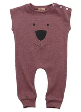 Newest Infant Baby Kids Girl Boy Summer Clothes Cotton Bear Sleeveless Romper Jumpsuit Playsuit Outfits
