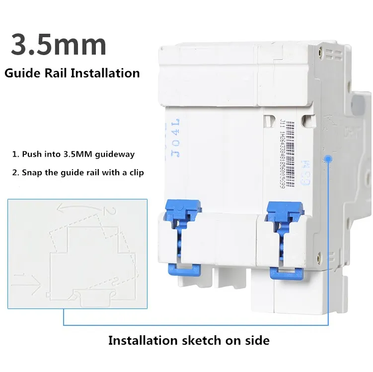 CHINT NXBLE-32 бытовой протектор утечки 1P+ N 6A/10A/16A/20A/25A/32A/40A/63A автоматический выключатель защита от электрического удара