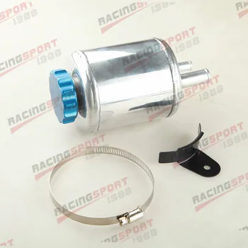 

Universal Aluminum Racing Power Steering Tank Black/BLUE/SILVER/RED Cap