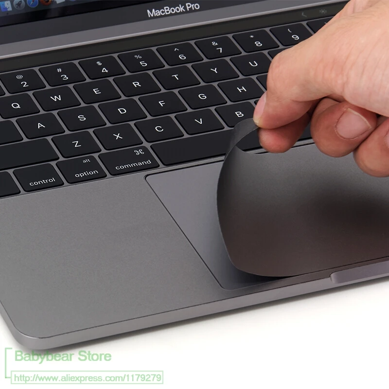 Серый цвет трекпад ладонь защита запястья наклейка для MacBook Air 13 11 Pro 15 Retina дисплей