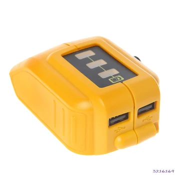 

DCB091 Li-on Battery USB Charging Converter 12V DC Output Heated Jackets Adapter