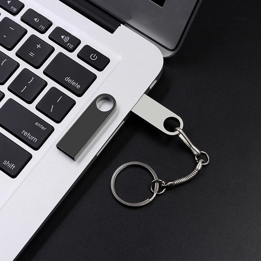 Новый USB флеш накопитель 64 ГБ 32 16 8 4 Флешка водонепроницаемый металлический