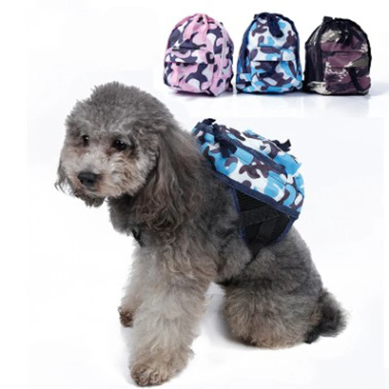 Useful Dog Backpack Camouflage Dog Bags Cool Teddy Bags With S L Size