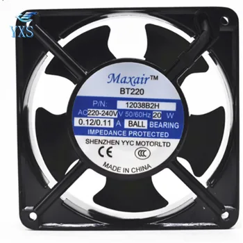 

12038B2XL AC 220V 0.14A 12CM 12038 120*120*38MM 20W Axial Fan Cooling Fan