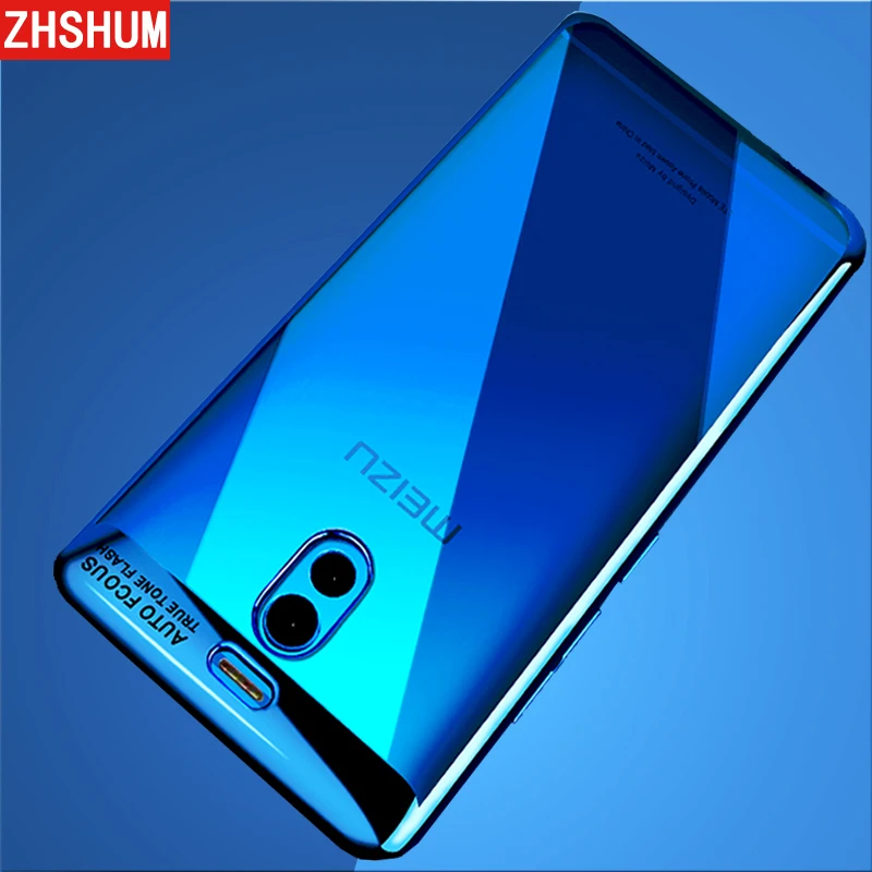 

ZHSHUM Luxury Case For Meizu M6 Note M5 M5S Transparent Silicone Soft Tpu Back Cover Cases For Meizu M5 Note M6 M 5 6 5S S Coque