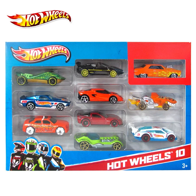 Hot Wheels мини модель автомобиля игрушки ESS BSC 10 Car Pack Diecasts игрушечных транспортных