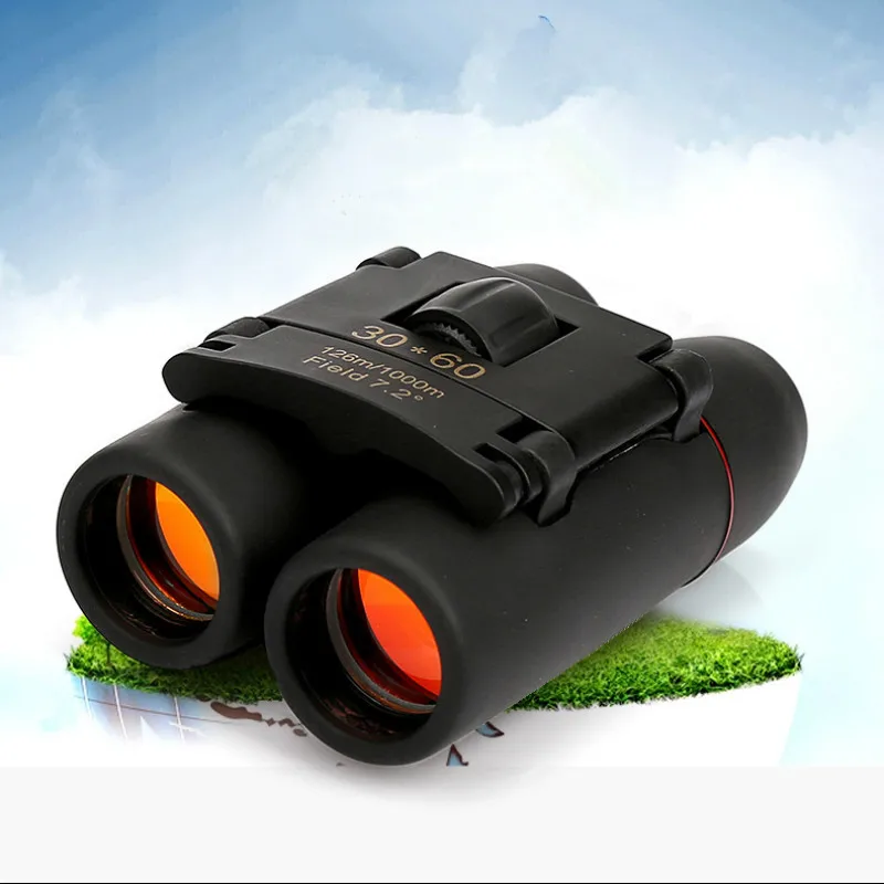 30x60 فيلم أحمر عالية الطاقة مناظير المحمولة ميني تلسكوب مناظير عسكرية تلسكوب Telescopio عالية الجودة شحن مجاني