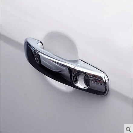 Авто-Стайлинг ABS хромированная отделка дверная ручка чаши чехлы Чехол для Ford focus 2 focus 3 2005-, авто аксессуары