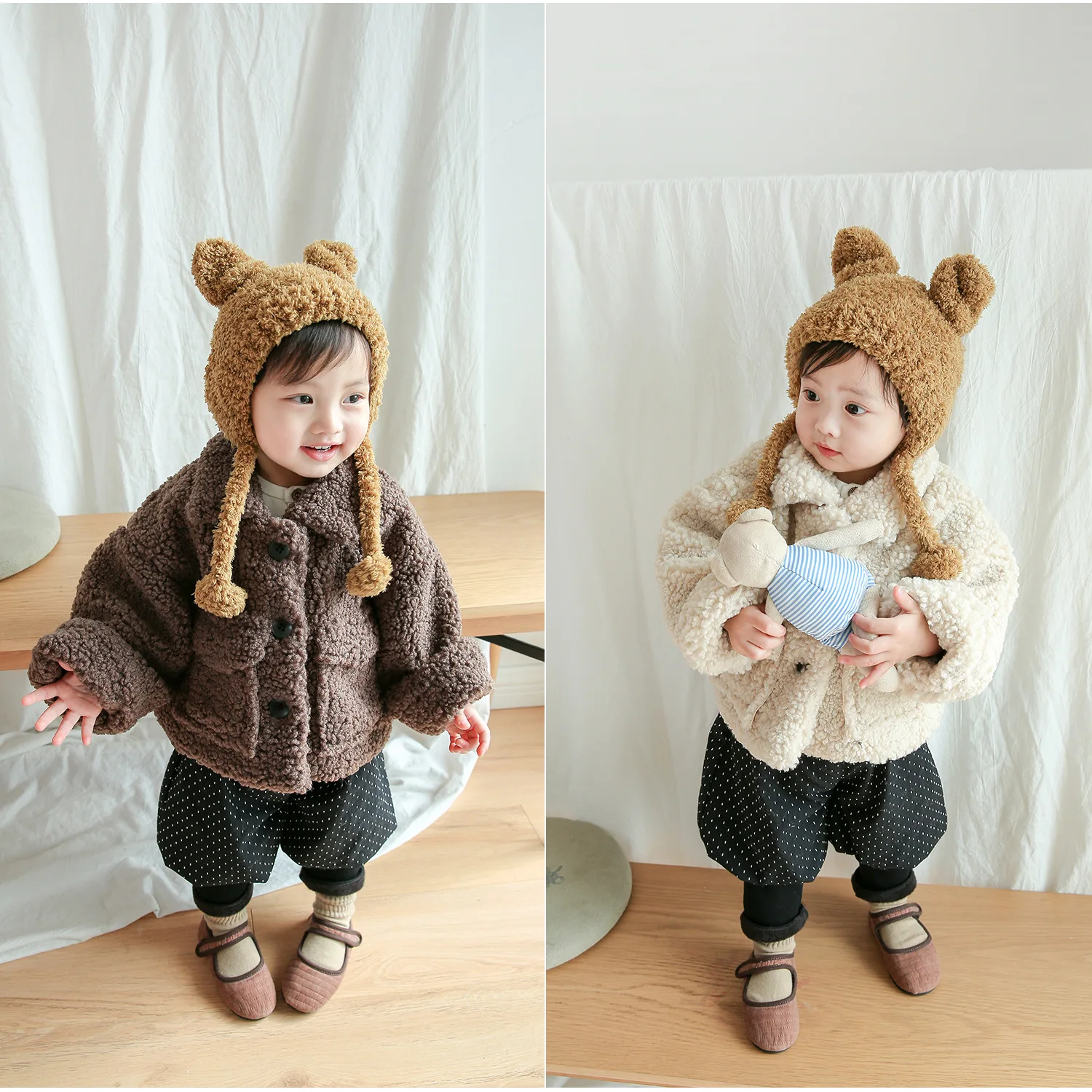 

Hot Sale Baby Boys Warm Coats Winter Newborn Baby Casual Cotton Thick Lambswool Jackets for Boys Infant Baby Clothing Outwear