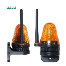 Универсальный 12 В 220 В уличный светодиодный сигнальный светильник, мигающий авариПредупреждение льный светильник, настенный светильник для автоматического открывания ворот