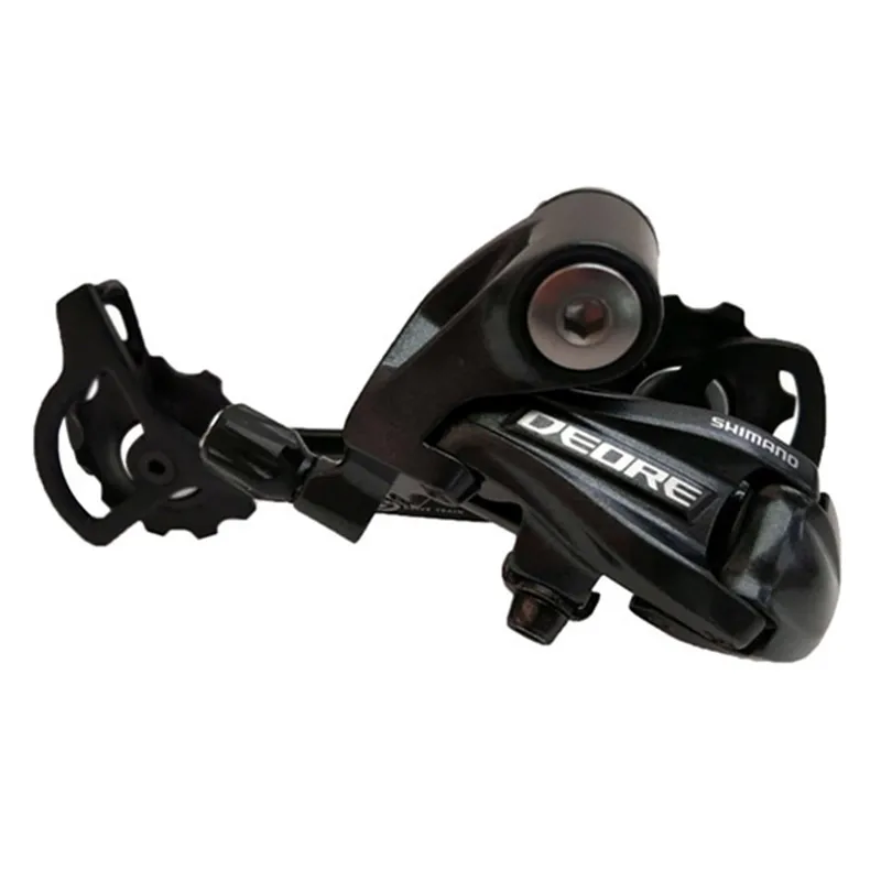 Высокое качество и прочный аутентичный SHIMANO DEORE RD-M591 задний горный велосипед 9/27 задний переключатель скорости черный - Цвет: RD-M591 Black