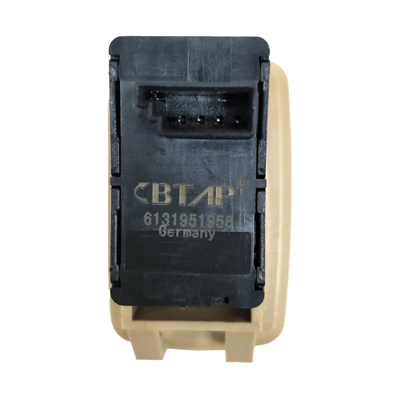 BTAP 4 PIN новый мощный бежевый и черный оконный переключатель/кнопка для BMW E60 520I 523I