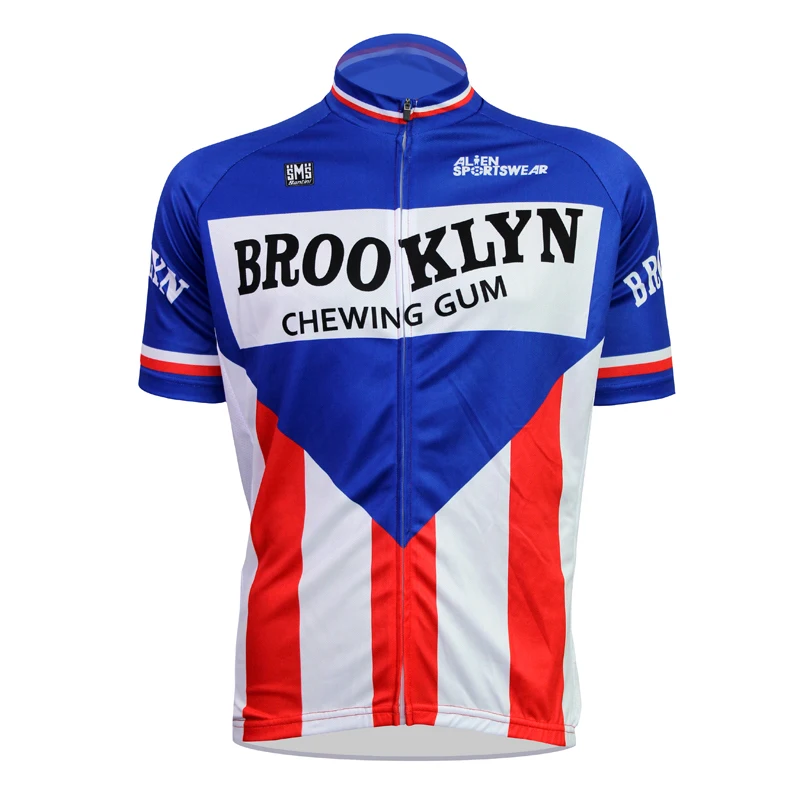 

New Brooklyn Alien SportsWear Mens Cycling Jersey Cycling Clothing Bike Shirt Size 2XS TO 5XL