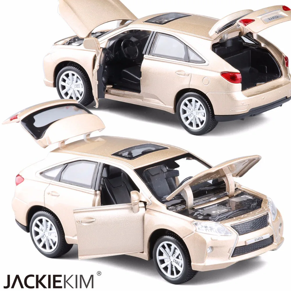 

1:32 RX450 Alloy Diecast Car Model Pull Back Toy Car Model Electronic Car Classical Car For Kids Toys Free Shipping