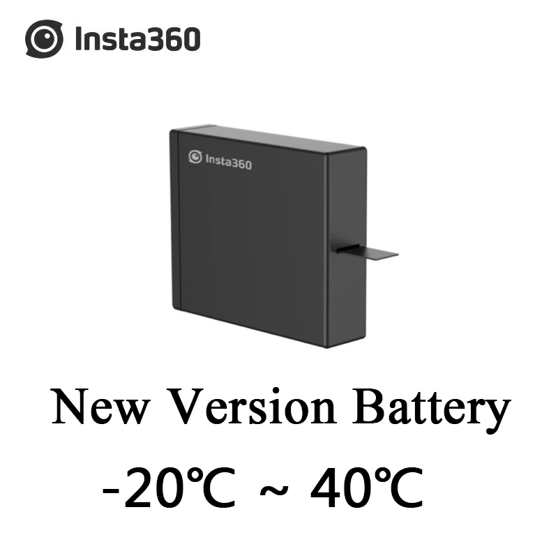 100% Оригинальный Insta360 ONE X аккумулятор 1050 мАч LiPo Insta 360 20 ℃ ~ 40 холодные батареи для