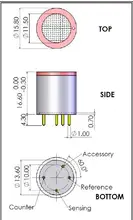 Carbon monoxide sensor 3CO 500 CLE 0052 300 new and stock