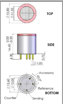 

Carbon monoxide sensor 3CO-500 CLE-0052-300 new and stock!