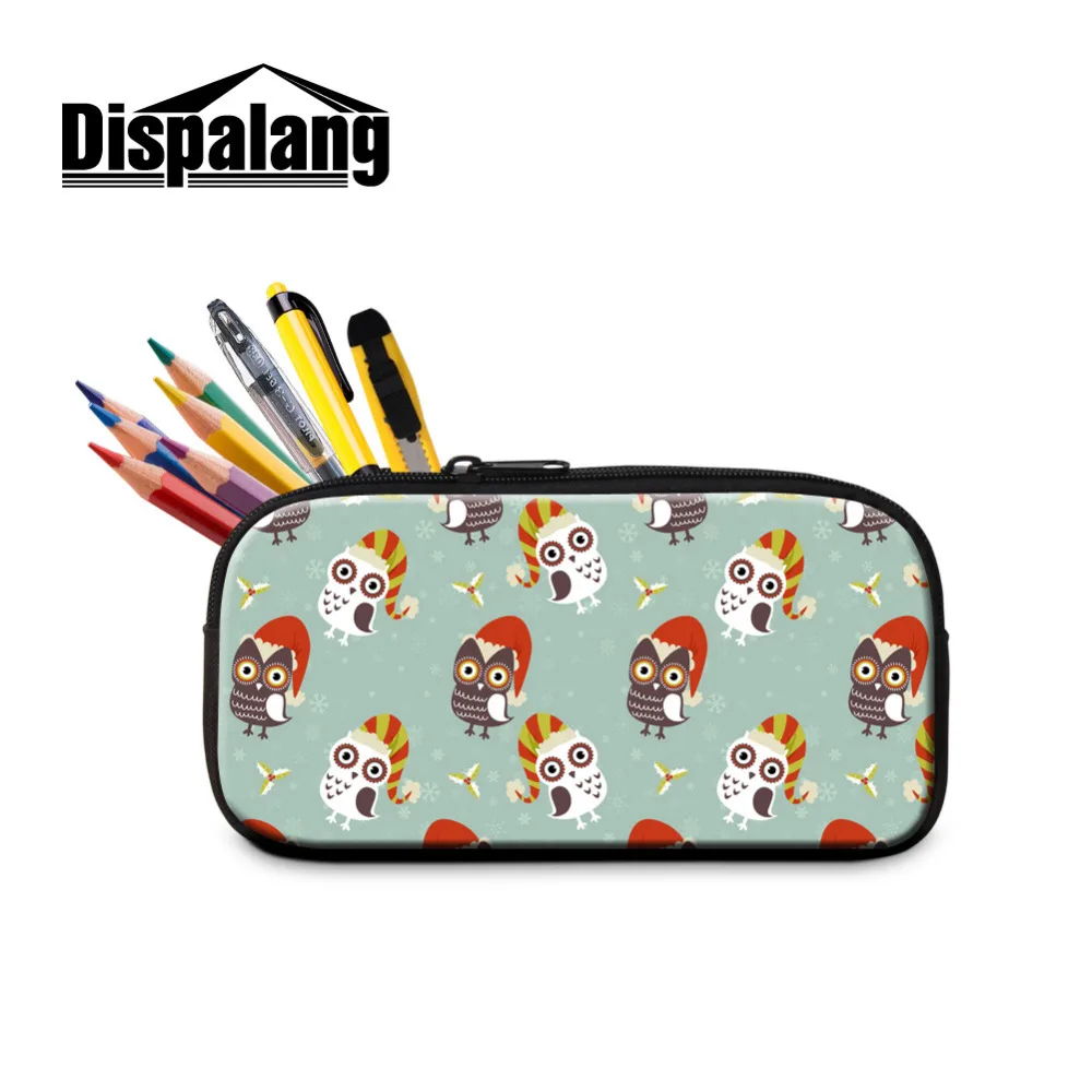 -2 Dispalang Dessert Print Pencil Bag Women Portable Travel Cosmetic Bag Pen Storage Bag Gift Stationery Office School Supplies