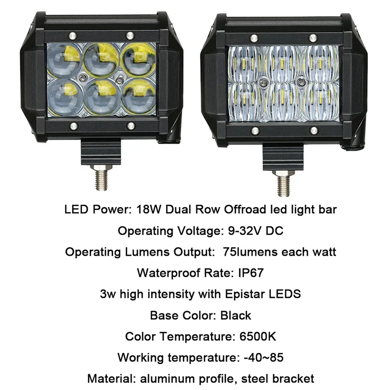 2pcs-4inch-18W-Led-Work-Light-12V-24-Driving-Lamp-4D-5D-Lens-Offroad-Led-Light