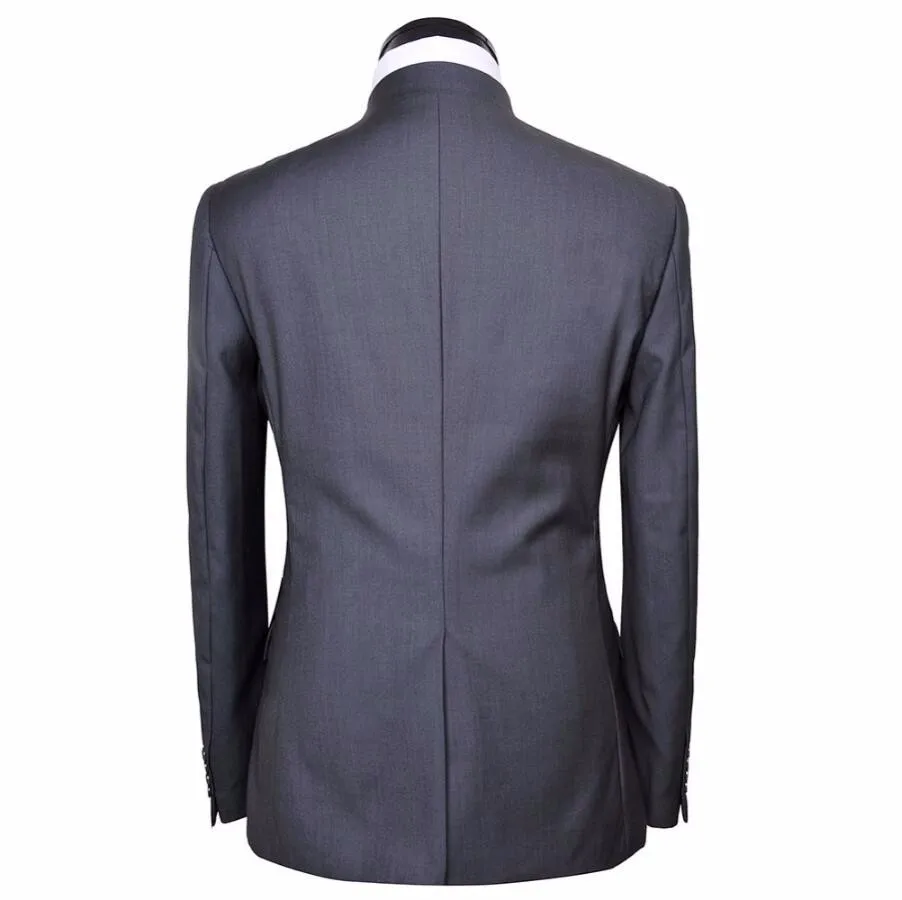 На заказ, Мужская китайская туника, пиджак, Новое поступление, модный официальный Блейзер высокого качества, костюмы для мужчин, пиджак