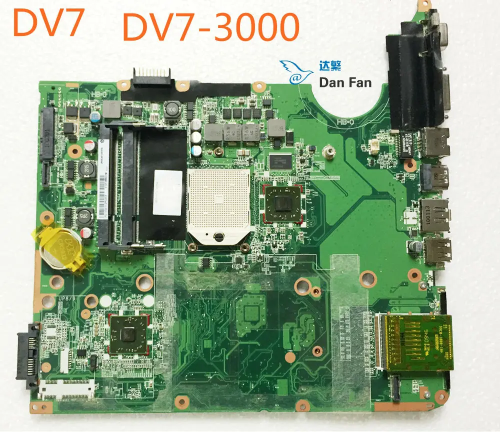 Материнская плата для ноутбука HP Pavilion DV7 574679 001 материнская DA0UT1MB6E1 100%