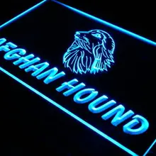 I933 афганская борзая собака украшение для зоомагазина неоновый свет знак включения/выключения 20+ цвета 5 размеров