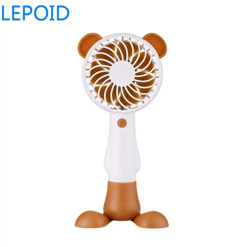 

Lepoid Rechargeable USB Fan Air Cooler Mini Operated Hand Held Protable Cooling Fan