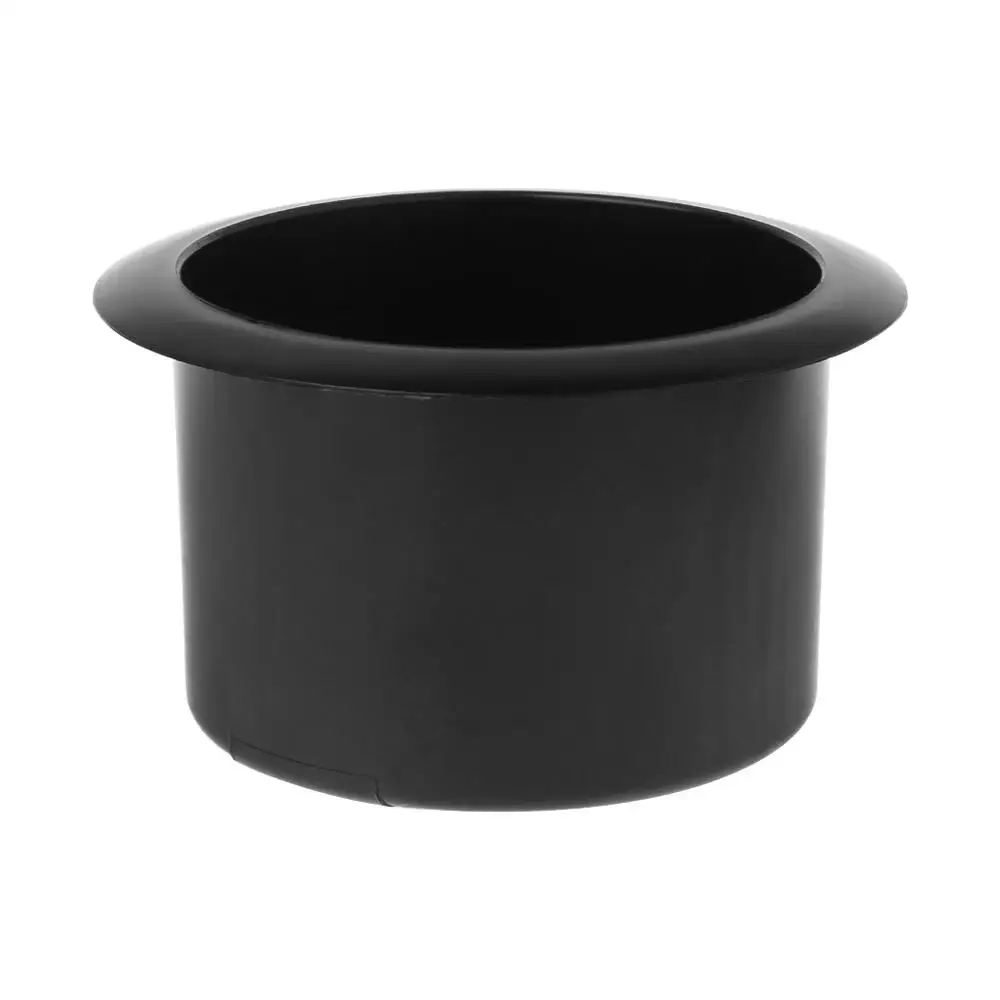 

4Pcs Black Boat Plastic Cup Drink Can Holder For Boat Marine RV Sofa Universal