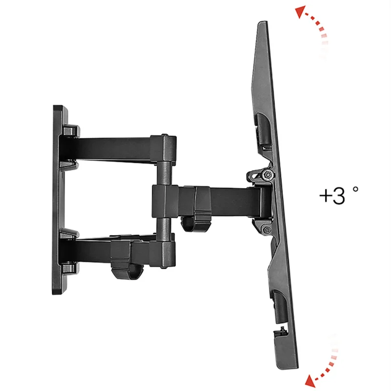 Шарнирное полное движение ТВ настенный кронштейн тв Размер 32 ''40'' 42 ''48'' 55 ''60'' 65 ''70" Наклонный поворотный кронштейн тв стойка