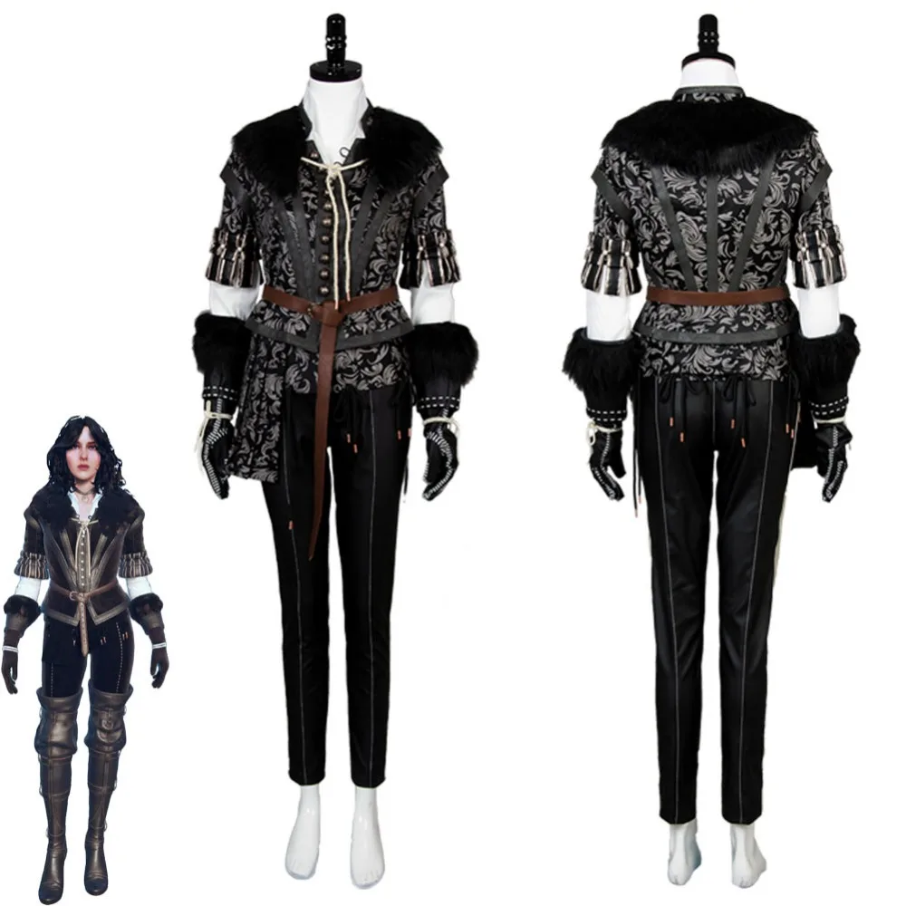 Yennefer Костюм для косплея Наряд Платье Униформа|cosplay costume|the witcher 3 cosplaycosplay uniform |