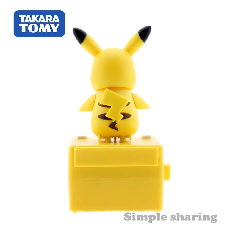 Takara Tomy Pop'n шаг Покемон Пикачу говорящая Танцующая игрушка фигурка|Игровые