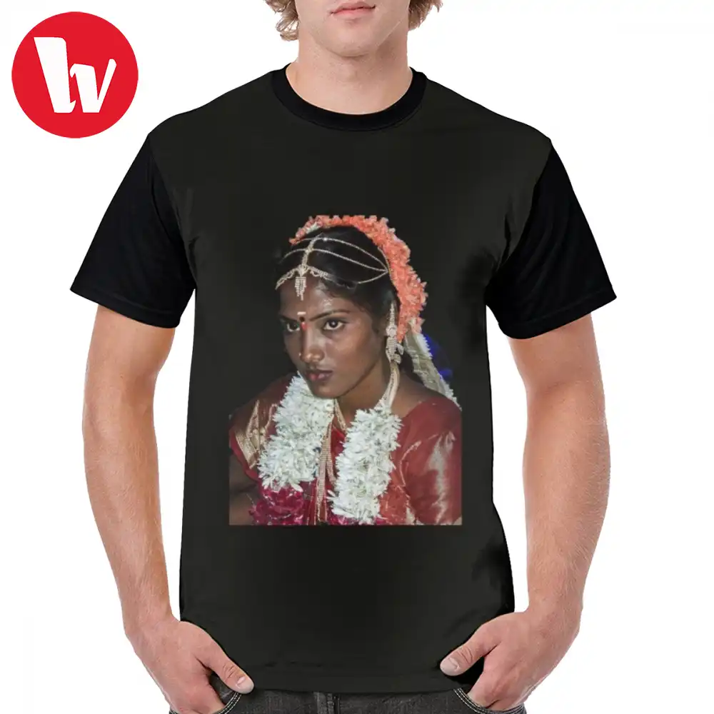 Tamil T Shirt Hindu Bride Kavanur Tamil Nadu India T Shirt