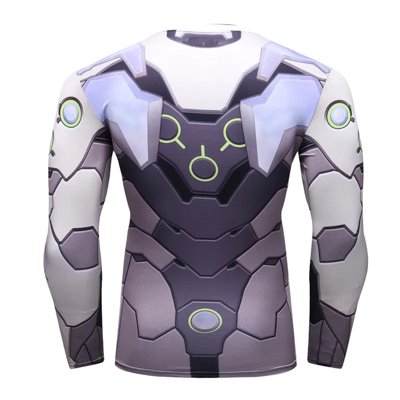 Mens-Compression-Shirts-Bodybuilding-Skin-Tight-Long-Sleeves-Jerseys-Clothings-3D-Printing-Exercise-Workout-Fitness-Sportswear