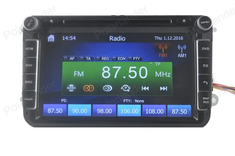 Cheap Car Multimedia Player for VW/POLO/PASSAT/Golf/Skoda/Octavia/SEAT/LEON With Wifi Radio GPS Navigation 1080P Ipod FM Map 10