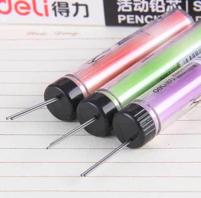 1 шт. креативные 0,5 мм 0,7 мм милые механические карандаши для заправки школьные принадлежности канцелярские принадлежности синий розовый фиолетовый стержни для карандаша