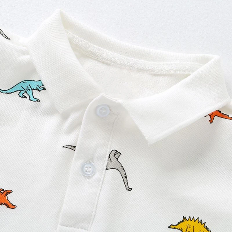 CROAL CHERIE Cute Dinosaur Kids Boys T-Shirt Children's Shirts Clothing For Toddler Boys Short Sleeve Shirts Tees Tops Boys   (2)