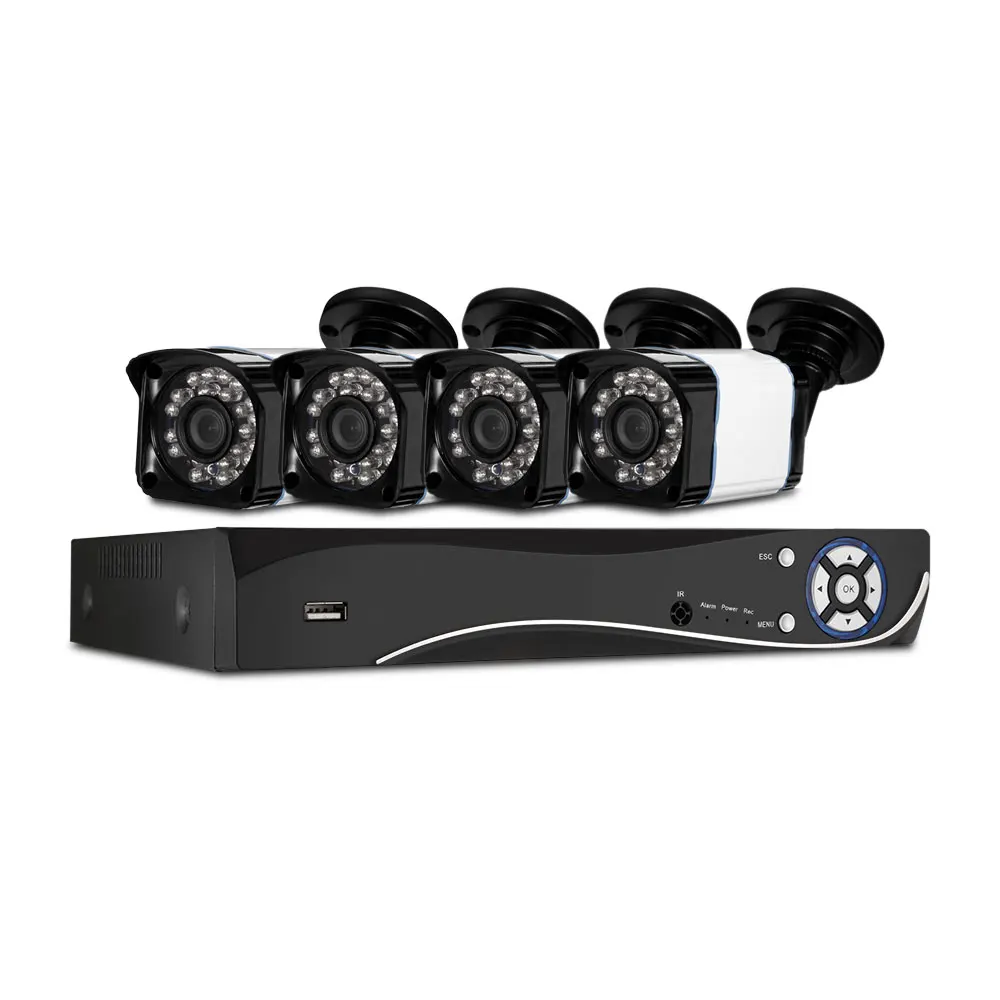 Fimei Водонепроницаемый 8CH CCTV Водонепроницаемый DVR 1080 P HD 4 шт. пуля домашний монитор для камеры слежения Системы 3000TVL P2P для приготовления пищи