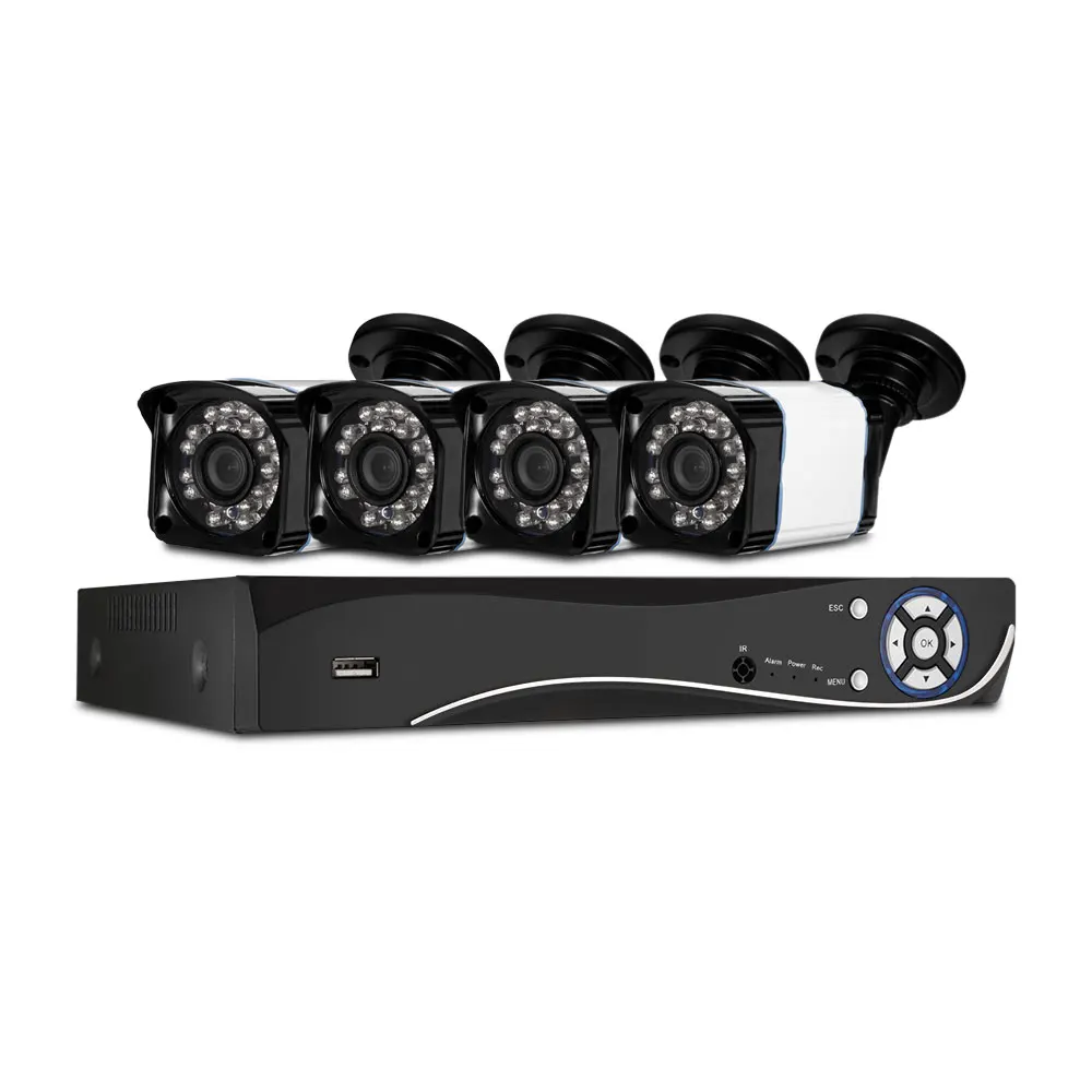

Fimei Waterproof 8CH CCTV Waterproof DVR 1080P HD 4PCS Bullet Home Security Camera Monitor System 3000TVL P2P For Outdoor Shop